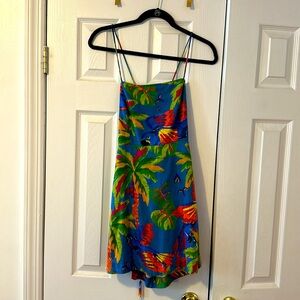 Farm Rio printed mini dress sz S